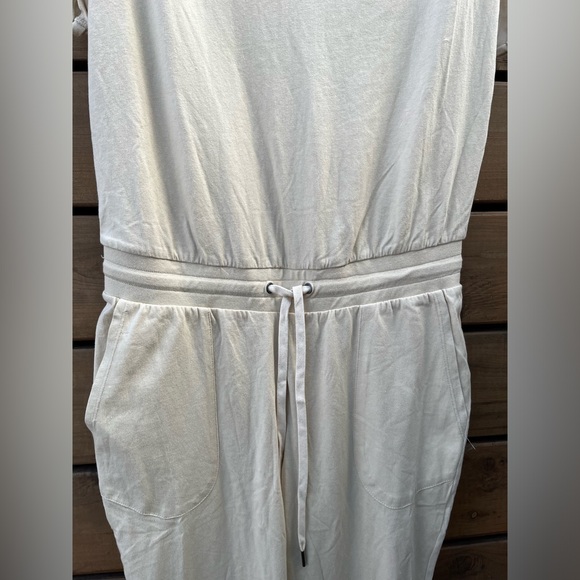 NWT N:philanthropy short-sleeve jumper / jogger, cream, Sz Medium - Picture 6 of 13